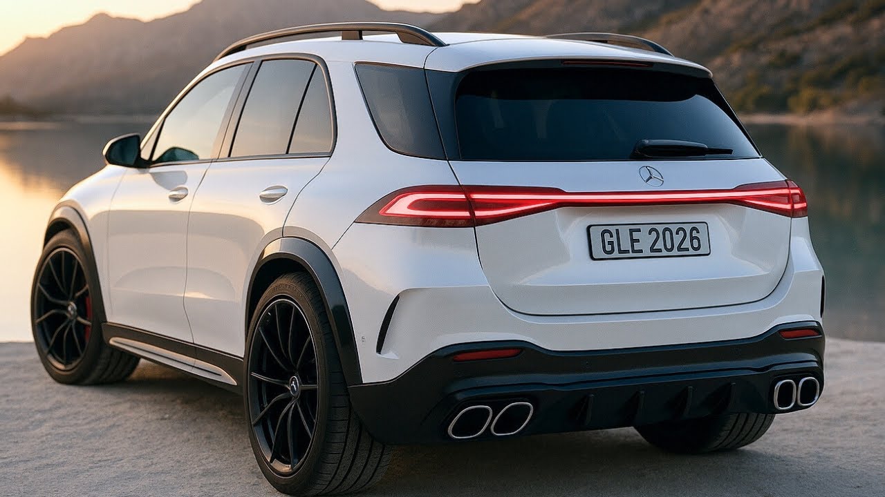 نمای خارجی مرسدس بنز GLE 2026