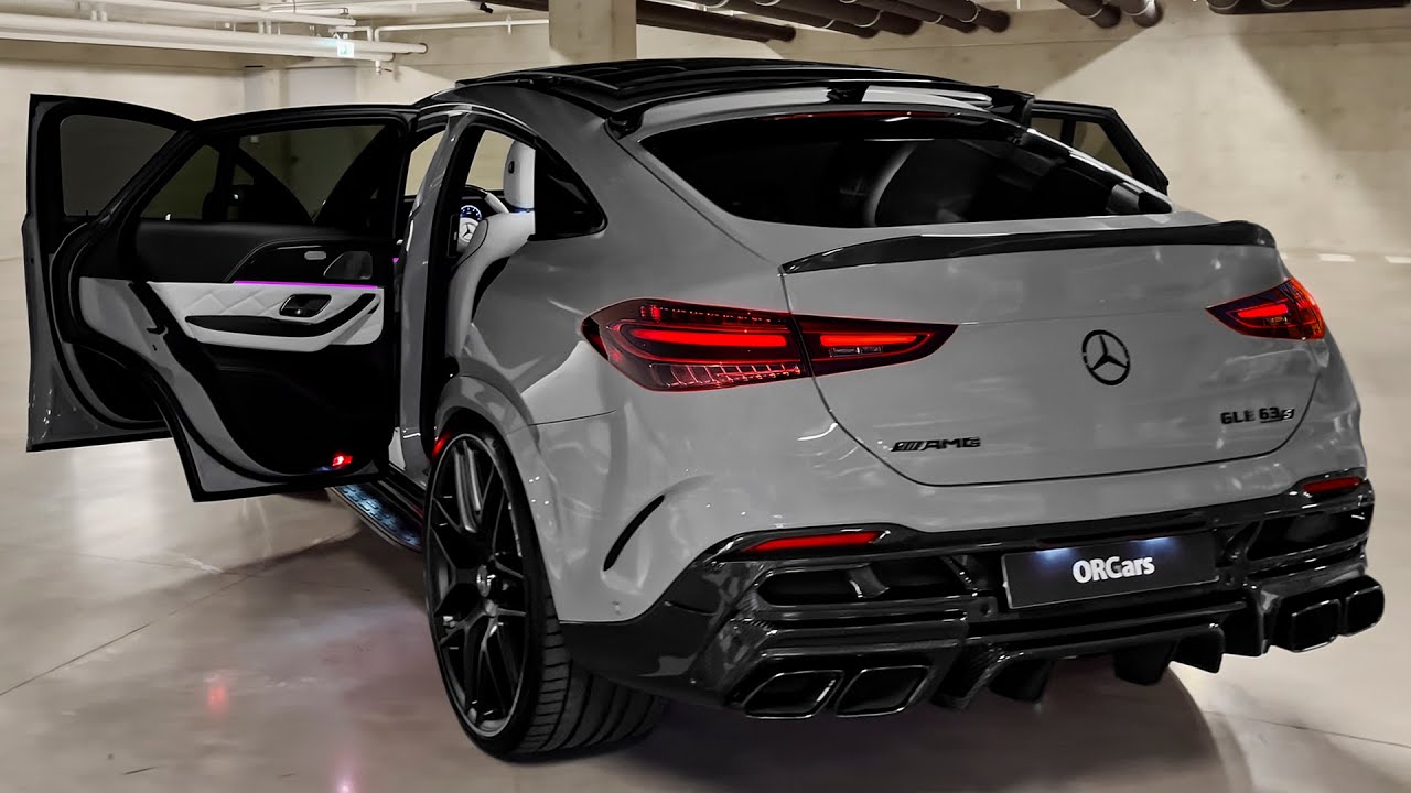 نمای پشتی و بیرونی GLE AMG 63